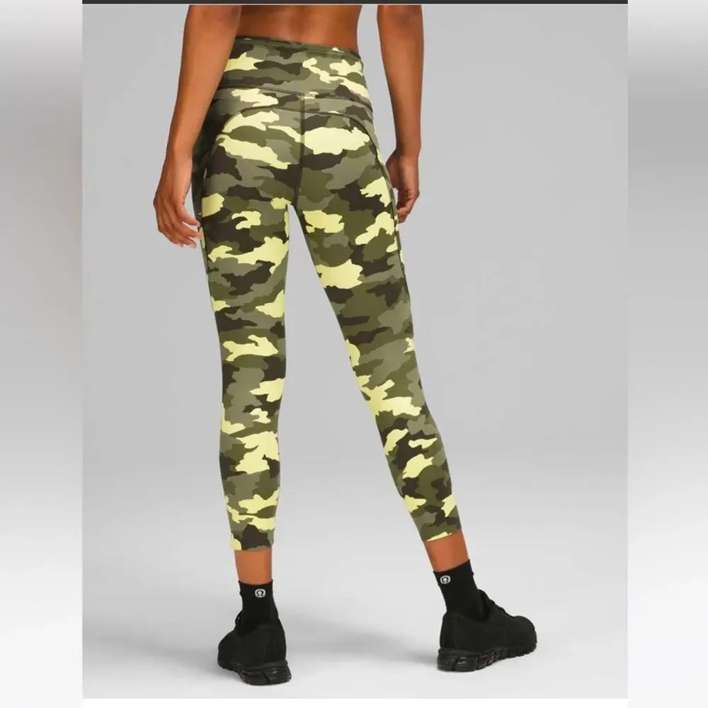 Lululemon Fast and Free High Rise Crop 23